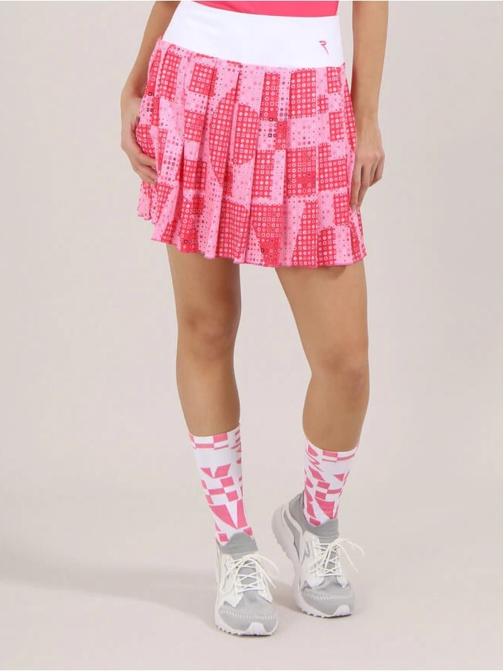 CHERVO JELTRUDE Mini Skirt In Bloom Fusion